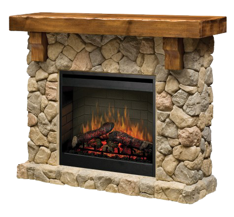 Dimplex Fieldstone Electric Fireplace 